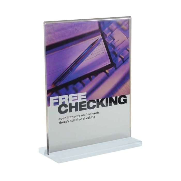 Promotional Acrylic Desk Sign Holders – Custom Branding